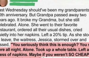 A Waitress Mocked My Grandma’s Tip—She Didn’t See My Response Coming