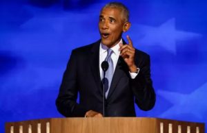 Barack Obama defends Californian governor following online feud with Donald Trump