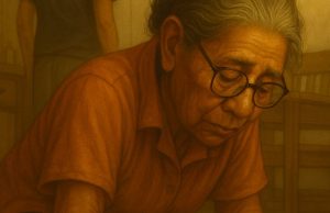 “Rice and egg again, Mom? I can’t stand this misery anymore!” she screamed angrily.