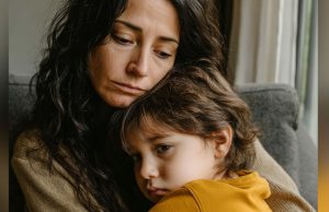 I came home after work, and my son hugged me crying, saying that he didn’t want to stay with grandma anymore