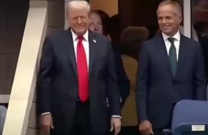 Cameras capture Trump’s awkward reaction as US Open crowd savagely boos him