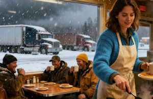 Shelter the restaurant for 12 truckers caught by the wind! After 48 hours, we heard something that all the city would whisper of desire…