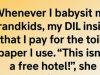 She Asked Me to Pay for Toilet Paper While Babysitting — My Response Left Her Completely Speechless