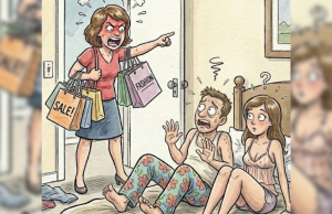 Wife Arrived Home After A Long Shopping Trip