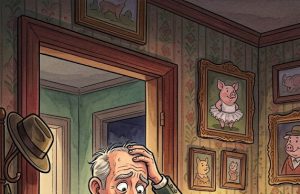 What He Scribbled On The Note