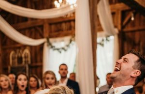 My groom thought it was hilarious to smash my face into our wedding cake and call it a ‘joke.’ But the laughter stopped when my brother stood up, walked toward the head table, and left the entire hall dead silent.