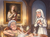 It was time for Father John’s Saturday night bath