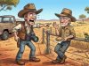 A Texan Old Farmer Goes To Australia.