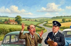 He Was Speeding for the Most Unexpected Reason